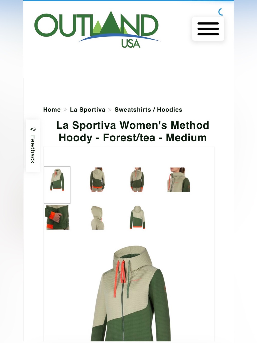 L - La Sportiva full-zip Method Hoodie - Picture 13 of 15